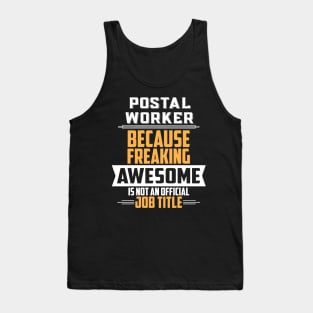 Postal Worker Tank Top